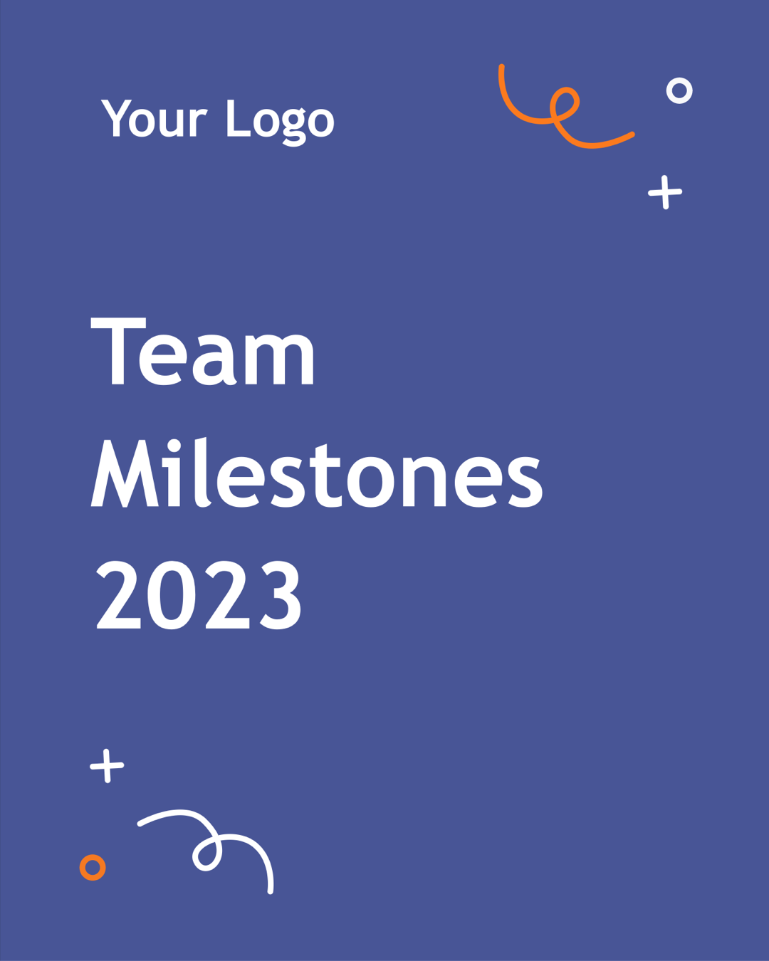 Corporate style, percentage infographics, simple social media animation