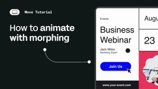 How to animate with morphing