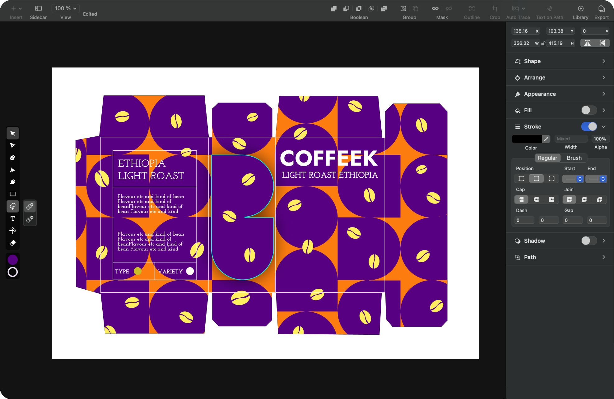 mac with vector design program