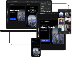 Airline company design multi device program
