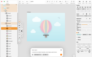 AI image generation and editing workflow