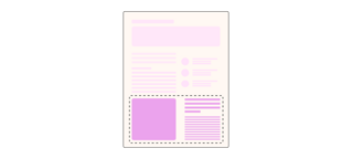 advertorial definition visual