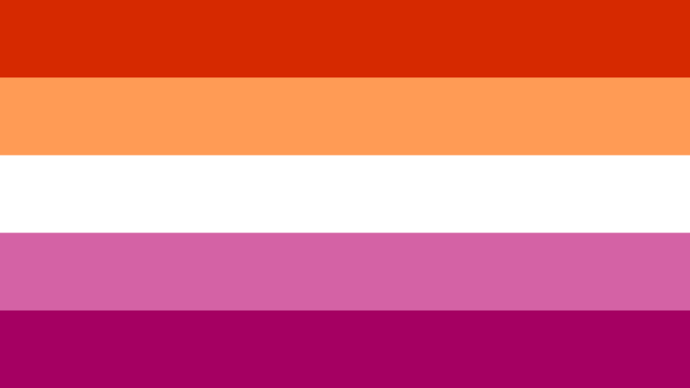 Lesbian-pride-flag
